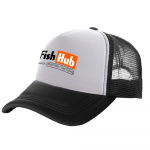 Fish Hub Trucker Cap Unisex Funny Fishing M&uuml;ts Pesapallim&uuml;ts Lahedad suvised Unisex v&otilde;rkk&uuml;barad MZ-499