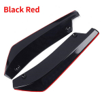 Universaalne tagumine p&otilde;rkeraud Canards Splitter kriimustuskaitse autole Hyundai iX45 iX25 i20 Sonata Verna Solaris Elantra Black Red