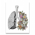 Vintage Anatoomia Lilleline S&uuml;da Aju Seinakunst L&otilde;uendimaal Retro Plakatid ja Prindid Seinapildid Meditsiiniarsti Kliiniku Dekoratsioon 20x30cm No Frame tuhahall v&auml;rv