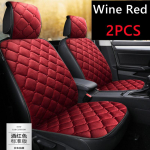 Universaalsed auto esiistmekatted, kaitsepadja matt Acura RDX ZDX CDX RL TL MDX TLX-L ALL jaoks WineRed-2 front seat brown