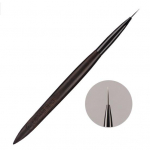 Puidust k&auml;epidemega pliiats, mis ei eraldu pehmete harjastega k&uuml;&uuml;nte maalimiseks joonistuspliiatsiga manik&uuml;&uuml;ri pintsel B