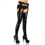 15 cm Seksikad Reie k&otilde;rged Saapad Naiste &Uuml;le p&otilde;lve Saapad &Ouml;&ouml;klubi Dance Naiste Kingad Pikad Saapad 34