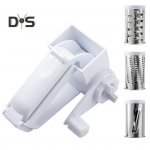 P&ouml;&ouml;rleva k&auml;epidemega juusturiiv 3 roostevabast terasest trumli Multifunktsionaalne &scaron;okolaadip&auml;hklid oliiviriiv Purustaja viilutaja k&ouml;&ouml;git&ouml;&ouml;riistad valge