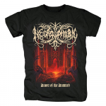 Dark Heavy Metal Necrophobic T-s&auml;rk Unisex Mood Suvised Topid Harajuku T&auml;navar&otilde;ivad Hip Hop O Kaelusega Puuvillased T-s&auml;rgid Unisex T-s&auml;rk 4XL