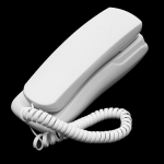 DC 48V seinakinnitus Juhtmega telefon Telefon Vannituba Kodukontor lauaarvuti Telefon Helistaja ID must/valge valge