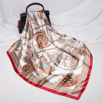 Kvaliteetsed luksuslikud siidist sallid peapael Sallid kaelasall naistele kett siidist sall naiste dekoratiivne sall 90*90cm