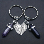 Parim s&otilde;ber ja kristallist v&otilde;tmehoidja, s&otilde;pruse sobiv v&otilde;tmehoidja, rahakott, seljakott, autov&otilde;tme tarvik koolil&otilde;pup&auml;eva j&otilde;ulukink