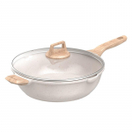 12,5-tolline mittenakkuv kaanega pann, induktsioonpann, nakkumatu pann PFOA-vaba 32CM