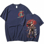 Jaapani anime Black Clover T-s&auml;rk Yami Sukehiro Kahepoolne graafilise tr&uuml;kiga T-s&auml;rgid Harajuku Streetwear Tees&auml;rk Oversize L