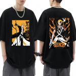 Jaapan Anime Bleach Kurosaki Ichigo T-s&auml;rk Unisex Naiste Mood Suurem&otilde;&otilde;tmeline T-s&auml;rk Harajuku l&uuml;hikeste varrukatega Hip Hop T-s&auml;rgid T&auml;navar&otilde;ivad L