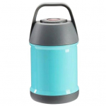 450 ml isoleeritud l&otilde;unas&ouml;&ouml;gikonteiner, lekkekindel, hea tihendus, laia suuga roostevabast terasest kolb reisisolatsiooniga pudel 450ML roheline