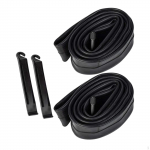 2 Pack 1.75-2.125 inch Bicycle Tube with Tire Levers, Tube, Butyl Rubber Inner for 18inch