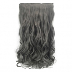 50 cm lokkis laineline juukseklamber Naiste s&uuml;nteetiline pikendatav Cosplay juuksepael