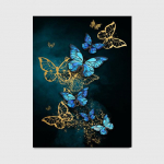 Kodu Mood Kaasaegsed Euroopa retrovaibad Dream Color Butterfly Elutuba Magamistuba K&ouml;&ouml;k Vaip P&otilde;randamatt Tapetes De Sala Tapis 120x160cm