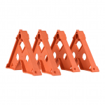 4 TK Virnastatav V&auml;rviriiul Ukse V&auml;rvipihustusalus Sise- V&auml;lisuksed Liistud K&ouml;&ouml;gikapp 4 PCS oranž