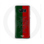 Samsung Galaxy S8 portugali logo roheline ja punane