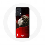 &Uuml;mbris Samsung galaxy A32 5G Light Yagami Death Note Manga jaoks