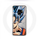 Samsung Galaxy S9 &uuml;mbris Anime Dragon Ball Goku sinised juuksed