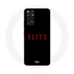 &Uuml;mbris Xiaomi Redmi Note 11 4G Elite Season 5 jaoks, punase logoga must taust