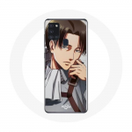 Coque pour Samsung Galaxy A21S Attaque des Titans Levi Ackerman Manga