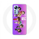 Coque pour Xiaomi Mi 12 / 12X BTS TinyTAN Animation Affiche RM Jin Suga J-Hope Jimin Jungkook Et V M