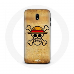 &Uuml;mbris Samsung Galaxy S5 One Piece Manga Skull jaoks