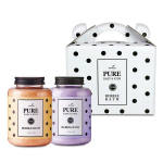 Arvien Pure Bubble Bath 2-piece set (baby powder + white musk) bubble bath, 1 set