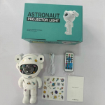 Taaslaetav astronauti laualamp kaunistus Vortex v&auml;ike &ouml;&ouml;lamp projektsioon t&auml;histaeva &ouml;&ouml;lamp Full Sky Star lamp projektor valge