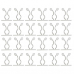 50 tk. Viinapuu hoidik Isekleepuv, mulgustamine puudub Lihtne paigaldus N&auml;htamatud kleepuvad taimed Toetavad plastikust seinaronimist viinapuu klambrid Aiandustarbed M