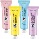 Rockies Cotton Candy Hand Cream Lovely Rose 50g + Fresh Garden 50g + Fresh Berry 50g + Cotton Milky 50g, 1 set