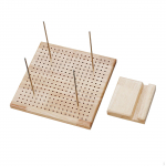 Heegeldatud blokeerimislaua kudumine n&ouml;&ouml;pn&otilde;eltega puidust 8  Pegboard jaoks