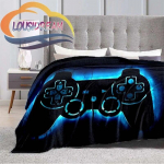 Flanell M&auml;ngu k&auml;epide Tekk Gamer Print All Season Kerge pl&uuml;&uuml;sis hubane superpehme luksuslik diivanvoodi 30x40in