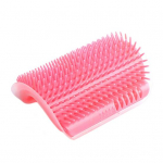 Kassi hooldaja siseruumides kasutatavatele kassidele Kassi n&auml;okraabits seinanurk Ise hooldav kassihari hooldav massaažihari Perfect Scratch Massager Tool 1pc roosa