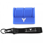 Seadmele YAMAHA MT07 MT 07 MT09 TRACER MT10 MT03 FZ6 FZ1 XJ6 Mootorratta k&auml;iguvahetuspadja kaitsja k&auml;igukangi pedaal ja v&otilde;tmehoidja 1PCS Keyring