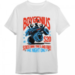 Boygenius Graphic Tour Monster Truck Indie Rock Music Tour 2023 T-s&auml;rk f&auml;nnile S