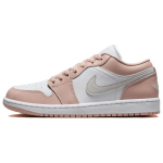 Air Jordan 1 Low Particle Beige Naiste Tossud Roosa Valge Hele Luu DC0774-120 42.5