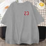 Sporditopsid Number 23 Puuvillased T-s&auml;rgid Prindiga Y2K Unisex T-s&auml;rk Korvpalli T-s&auml;rk Unisex vabaaja Suured t&auml;navar&otilde;ivad Unisex r&otilde;ivad 4XL
