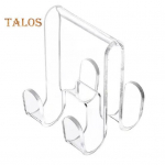 Du&scaron;iukse konks L&auml;bipaistev Stabiilne Suurep&auml;rane kandev&otilde;ime Hea paksusega kahepoolsed libisemisvastased r&auml;tikud riided Rippkonks Vannitoa habemenuga hoidik hommikumantel 1pc