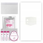 apgo MATTE Protective Skin Sticker for the back compatible with Cubot Pocket 3, Wrap Film, Hydrogel Film, Flexible, Soft TPU with positioning layer ea