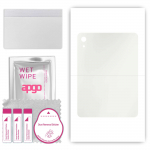 apgo MATTE Protective Skin Sticker for the back compatible with Apple iPad 2022, Wrap Film, Hydrogel Film, Flexible, Soft TPU with positioning layer e