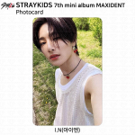 Hulkuvate laste seitsmenda minialbumi Maxident ametlik fotokaardi n&auml;okleebis KPOP K-POP I.N - Photocard #02