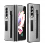 Lit&scaron;i muster S-pliiatsihoidja kaanega Samsung Galaxy Z Fold 3 5G &uuml;mbrisele 360&deg; t&auml;ielik kaitse p&otilde;rutuskindel Coque Fundas(Pole pliiatsit) For Z Fold 3 5G 2021