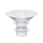 Rinnapumba osa &auml;&auml;riku sisestused, mis sobivad ideaalselt BPA-vabad toidukvaliteediga materjalid Rinnapumba osa naiste tarvikud 18mm