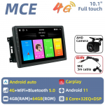 2 Din Androidi autoraadio Jeep Commander 2008-2010 jaoks Autostereo GPS WIFI Navigatsioon Autoradio Multimeediapleier Peaseade 4+64+MIC+AHD