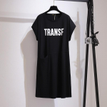 2XL~6XL Suur Suurus Naiste Kleit T&auml;hega Varrukateta T-s&auml;rk Seelik L&otilde;tv Keskmise pikkusega Kleit Pluss Suurus Naiste Riided 2XL must