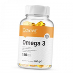 Rasvhapped, Omega 3, Omega 3, Ostrovit (67250005) 180caps