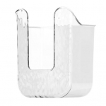 Salvr&auml;tikud S&auml;ilituskarp l&auml;bipaistev Seinale paigaldatav stantsivaba Vannitoa salvr&auml;tikute hoidik Salvr&auml;tikud Dosaator Paber Hoiukasti korraldaja hall/puhas