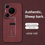 Lambanaha PU Nahast Katte&uuml;mbris Huawei Pura 70 Pro P60 P50 P40 P30 Lite P20 Y7A Y9S Y8P Y6P P Smart 2021 Honor 100 90 80 jaoks koos Telefoni Alusega Huawei P20Lite veinipunane v&auml;rv