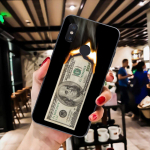 Dollar telefoni&uuml;mbris Xiaomi Mi 11 10 A2 A2lite A1 9 9SE 8Lite 8explorer F1 Poco M3 X3 Pro Fundas Cove jaoks xiaomi11xpro