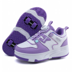 TUINANLE ratastega tossud Rulluisud Kingad Poisid T&uuml;drukud Lapsed Lapsed Sport 4 Rulluisud Saapad 39 lilla